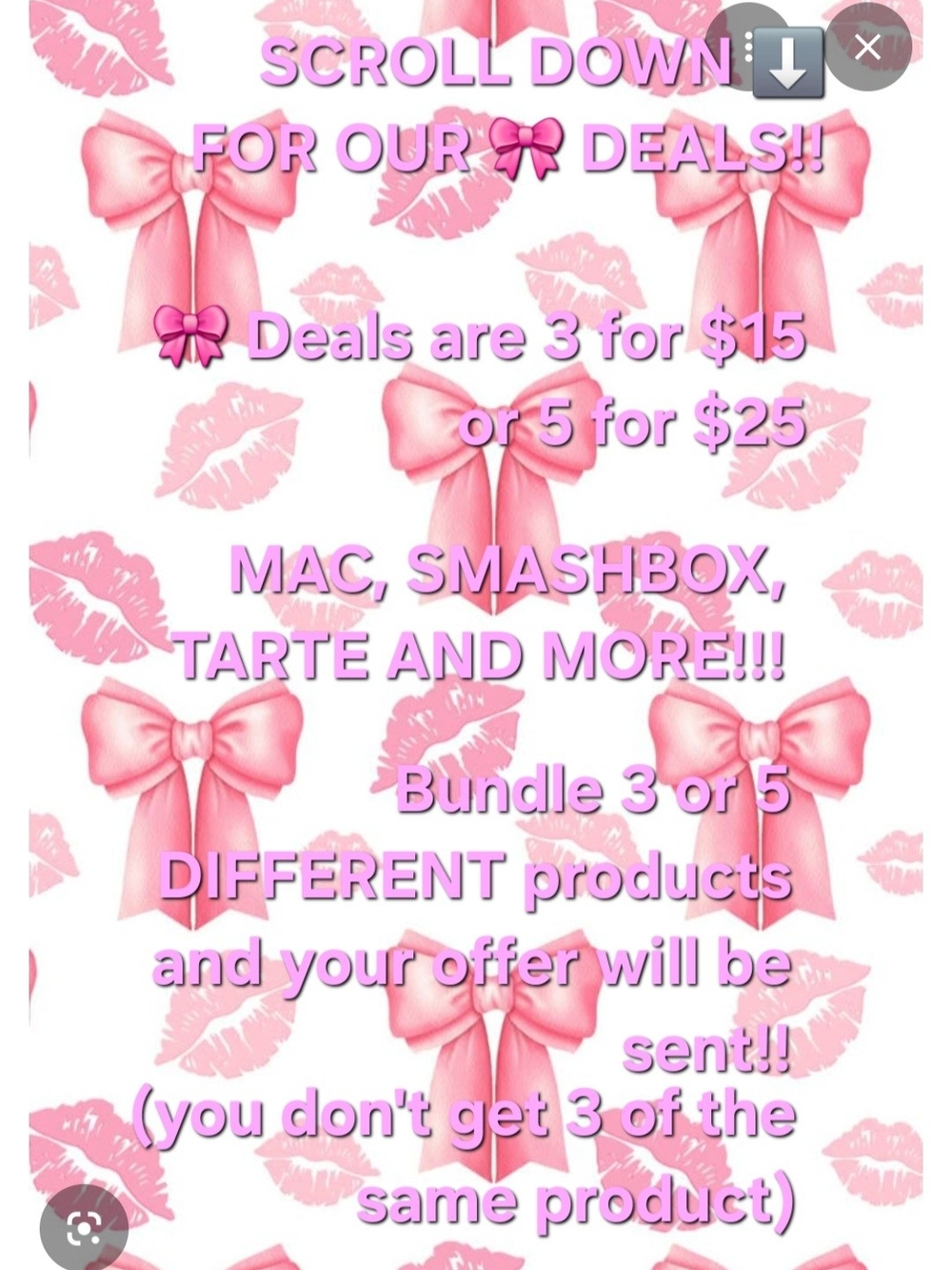 🎀 Deal